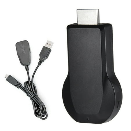 NFTIGB Wireless Display Adapter M2 HD 1080P Miracast WiFi Mobile Screen Mirroring Receiver Dongle for TV Projector, Compatible with IOS and Android Devices (4.13 inches / 10.5 cm)
