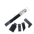 thumbnail image 3 of Air Chipping Hammer Pneumatic Shovel Air Scraper Tool With Flat Line Chisel Engrave ,Wide Use, 3 of 4