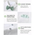thumbnail image 4 of ZOEREA Toddler Baby Boy Clothes Suit Gentleman Wedding Outfits, Formal Dress Shirt with Bowtie + Suspender Pants 1-5 Years, 4 of 15