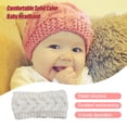 thumbnail image 4 of Minnieouse Diadema para bebé, envoltura elástica para el cabello para niños pequeños, cubiertas elásticas para envolver el cabello para Accesorio para el cabello Blanco, 4 of 6