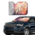 thumbnail image 4 of Disketp Windshield Sun Shade, Car Sun Shade For Front Window 2024 New Year Sunshades Sun Visor Protector Blocks Uv Rays Foldable, 4 of 9