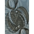 thumbnail image 1 of Ahgly Company Machine Washable Indoor Rectangle Transitional Roman Silver Gray Area Rugs, 2' x 5', 1 of 7