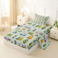 thumbnail image 2 of Erosebridal Cartoon Adventure Car Twin Sheet Sets 3pcs For Boys Girls,Kids Teens Happy Camping Bedding, 2 of 5