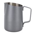 thumbnail image 1 of Jarra para espumar leche 450 ml 201 Acero inoxidable Escala interna Taza para crema de leche humeante para café para café en casa, 1 of 10