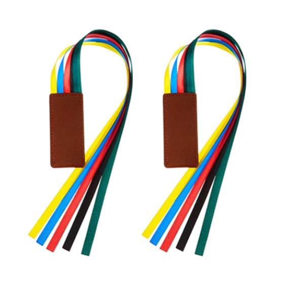 2 Pcs Bible Ribbon Bookmark Convenient Books Cases Magnetic Student Bookmarks Markers