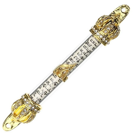 

FRCOLOR Door Side Metal Mezuzah Door Mezuza Religious Decor Metal Door Mezuza Gift