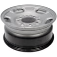 thumbnail image 4 of Dorman 939-187 Steel 17" Wheel Rim 17 x 7.5-inch 8-Lug Black, for Specific Chevrolet / GMC Models, 4 of 4