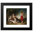 thumbnail image 2 of William Owen 24x20 Black Modern Framed Museum Art Print Titled - The Grandchildren of Sir William Heathcote, 3rd Baronet, 2 of 5