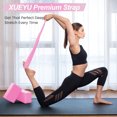 thumbnail image 2 of Yoga Block and Strap Set, 2 Soft Non-Slip Yoga Blocks 9x6x3 inches, 6FT Strap Provides Strength and Stability, Latex-Free EVA Foam for Yoga, Pilates, Stretching and Toing, 2 of 7