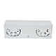 thumbnail image 2 of Lámpara de techo de aluminio, lámpara de techo LED, luces de techo dobles para sala de estar, luces LED para barra, artesanía superior, 2 of 9