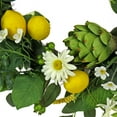 thumbnail image 3 of National Tree Company Artificial Spring Wreath, Woven Branch Base, Decorated with Lemons, Artichokes, Daisy Blooms, Leafy Greens, Spring Collection, 22 Inches, 3 of 3