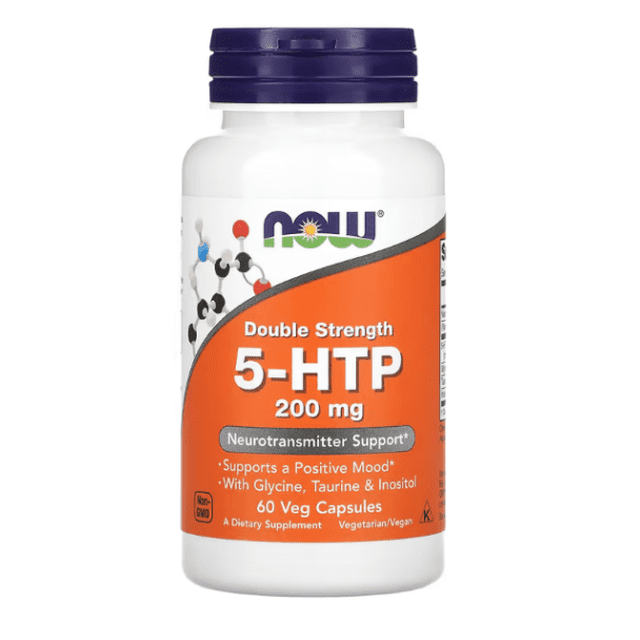 5 Hidroxitriptofano Now 5-HTP 200mg 60 cápsulas. Now 5-HTP Double Strength