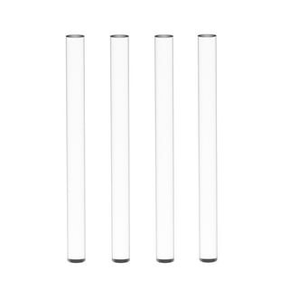 Acrylic Lucite Rod Dowel 3/8(9.525mm) x 11.8125 (300mm) - One Rod (Clear)  