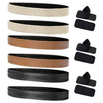 NICEXMAS Women's Shoe Straps with Elastic Rope 3 Pairs Ankle Extenders for Heels Adjustable PU
