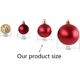 thumbnail image 3 of Bola de Navidad - Roja Ormromra WMZL-2248-8, 3 of 6