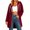 01-Wine, variant on Fmbrln Womens Long Zip Up Hoodies Long Sleeve Solid Color Tunic Sweatshirt Fall Winter Drawstring Casual Outerwear Khaki L