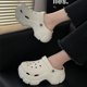 thumbnail image 3 of Zapatillas cálidas de invierno para mujer, zapatos planos para interiores, zapatillas cálidas de algodón para invierno, zapatos de moda para mujer, zapatos con agujeros, zapatos de felpa, 3 of 5