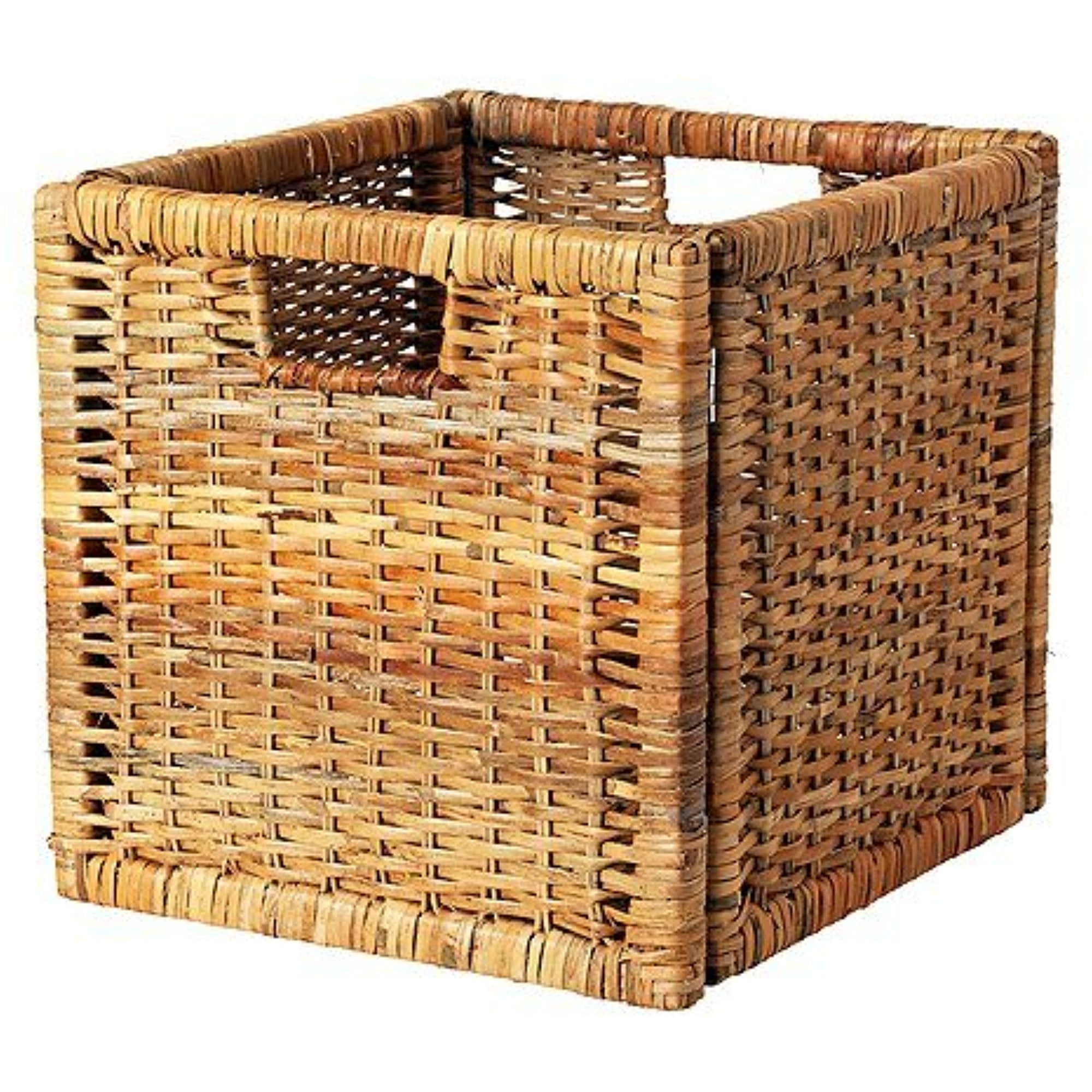 VÄXTHUS Basket, rattan/handmade, 12 ½x13 ¾ - IKEA