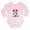 Petal Pink, variant on CafePress - French Brittany Let's Long Sleeve Infant Bodysuit - Long Sleeve Cotton Baby Bodysuit