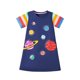 thumbnail image 1 of AJZIOJIRO Niños Pequeños Bebé Verano Vestido de Algodón para Niñas Casual Fiesta Princesa Falda 2-7Y, 1 of 9