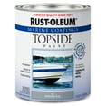 thumbnail image 2 of 4 Pack, Battleship Gray, Rust-Oleum Marine Gloss Topside Paint- 207005, Quart, 2 of 7