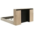 thumbnail image 4 of Arielle 5-piece Eastern King Bedroom Set Light Oak, 4 of 19
