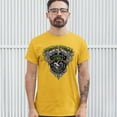 thumbnail image 3 of Tee Hunt Special Forces De Oppresso Liber T-Shirt US Berets Men's Tee, Yellow, X-Large, 3 of 5