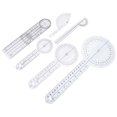 thumbnail image 2 of 6pcs Règle d'Angle Goniomètre Règle Médicale Goniomètre en Plastique Rapporteur en Plastique, 2 of 9