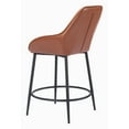 thumbnail image 5 of Vila Counter Stool (Set of 2) Brown, 5 of 5