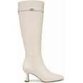 thumbnail image 2 of Sam Edelman Women's Lyla Knee High Boot Modern Ivory Wide Calf 8.5M, 2 of 5