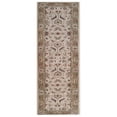 thumbnail image 4 of Rugsotic Carpets Hand Tufted Wool Eco-Friendly Area Rugs - 2'6''x12', Runner, Cream Green, Modern Contemporary Design, High Pile Handmade Anti Skid Rugs for Living Room, Bed Room (K00546), 4 of 5