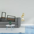 thumbnail image 2 of Estantes Flotantes De Madera De Estilo Rústico Moderno Con Colección De Figuras De Caballos Para Cocina, Oficina, Comedor O Dormitorio. Decoración Central., 2 of 8