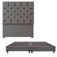 thumbnail image 1 of Box Base Cama King Size + Cabecera DICASA  Calgary, 1 of 7