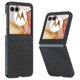 thumbnail image 1 of For Motorola Razr 60 Case Ultra Thin Leather Coated Hard Pc Folding Phone Cover, 1 of 5