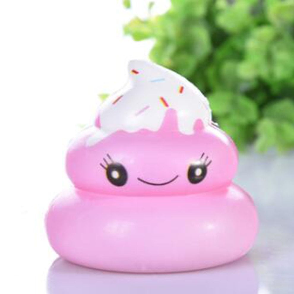 AIDM Creative Simulation PU Poop Shape Slow Rebound Toy Creative Stress