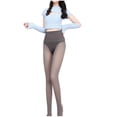 thumbnail image 2 of Asgosdo Women's Thermal Fleece Lined Leggings Long Johns for Women Fleece Lined Thermal Underwear Bottoms, Gray, 2 of 5