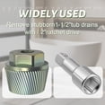 thumbnail image 2 of 1.5" Bathtub Drain Removal Tool Tub Drain Extractor for One and A Half Inch Old Or Stubborn Tub 1.5 inch tub drains, 2 of 6