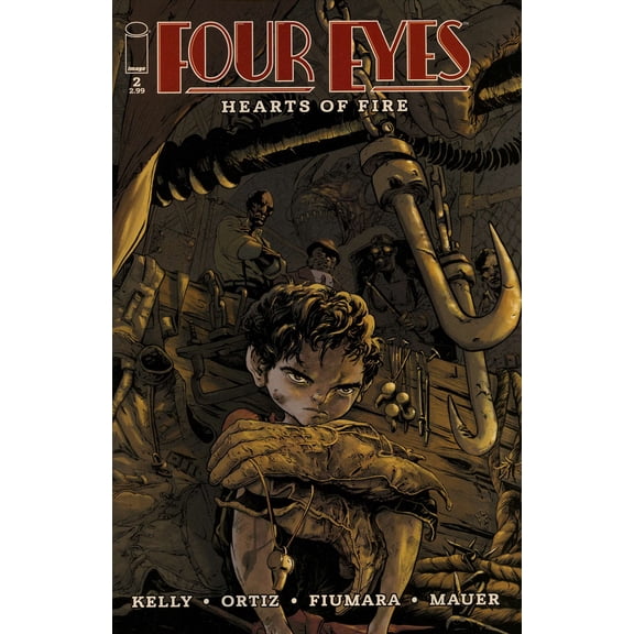 Four Eyes: Hearts Of Fire #2 VF ; Image Comic Book