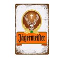 thumbnail image 1 of Cartel vintage de pintura de caligrafía de metal con protección UV para Bar Wall Home Tmvgtek Para estrenar, 1 of 9