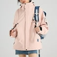 thumbnail image 6 of ZQUUVOU Women's 3 in 1 Winter Jacket Parka Snow Ski Jacket Set Thermal Fleece Lined Jacket with Zippered Pockets Windproof Waterproof Coat Pink, 6 of 7