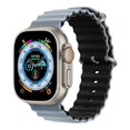 thumbnail image 1 of Correa para Apple Watch de Silicon, compatible con 42 mm / 44 mm / 45 mm / 49 mm. Modelo Ocean (Bicolor)., 1 of 3