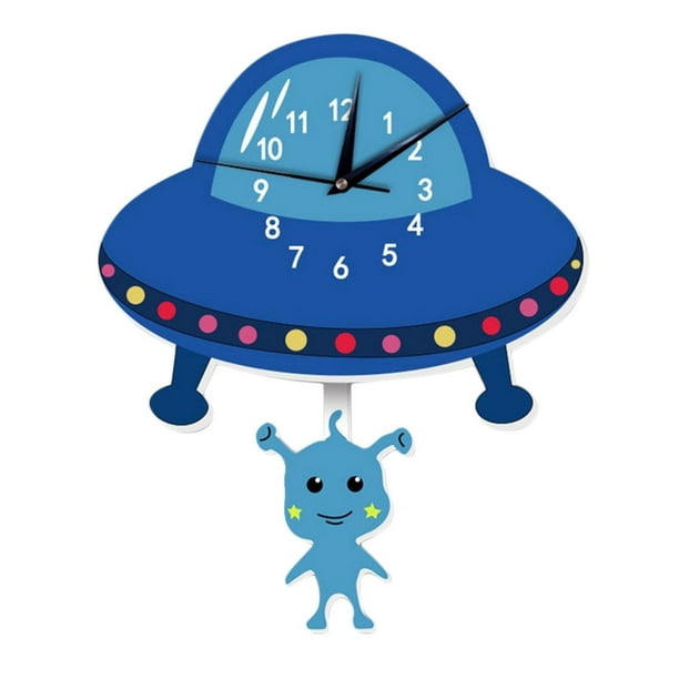 Reloj de Reloj de pared de dibujos animados lindo Reloj controlado