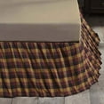 thumbnail image 2 of VHC Brands Primitive Heritage Farms Bed Skirt, Queen, Deep Burgundy Red, 2 of 4