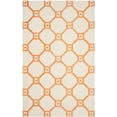 thumbnail image 2 of SAFAVIEH Cedar Brook Carrissa Geometric Area Rug, Ivory/Orange, 5' x 8', 2 of 7