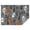 Halloween Gray Ghosts, variant on Halloween Happy Halloween Pumpkins and Spiders Rectangle Tablecloth 60"x84",Waterproof Polyester Rectangle Table Cloth, Wipeable Spillproof Polyester Tablecloth for Dining, Camping, Indoor and Outdoor