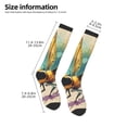 thumbnail image 2 of Logiee Cartoon Dragonfly Art Print Gift Stocking Stuffers,Adult Stockings,Novelty Socks,Funny Socks Birthday Running Walking Sleeping, 2 of 6
