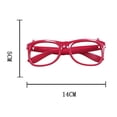 thumbnail image 2 of Paquete de 12 gafas con montura, gafas de mago coloridas, gafas sin lentes para niños, accesorios diarios para fiestas de disfraces, 2 of 5