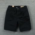 thumbnail image 2 of Ketyyh-chn99 Mens Shorts Cargo Shorts Elasticated Waist Casual Pants Shorts Black,2XL, 2 of 5