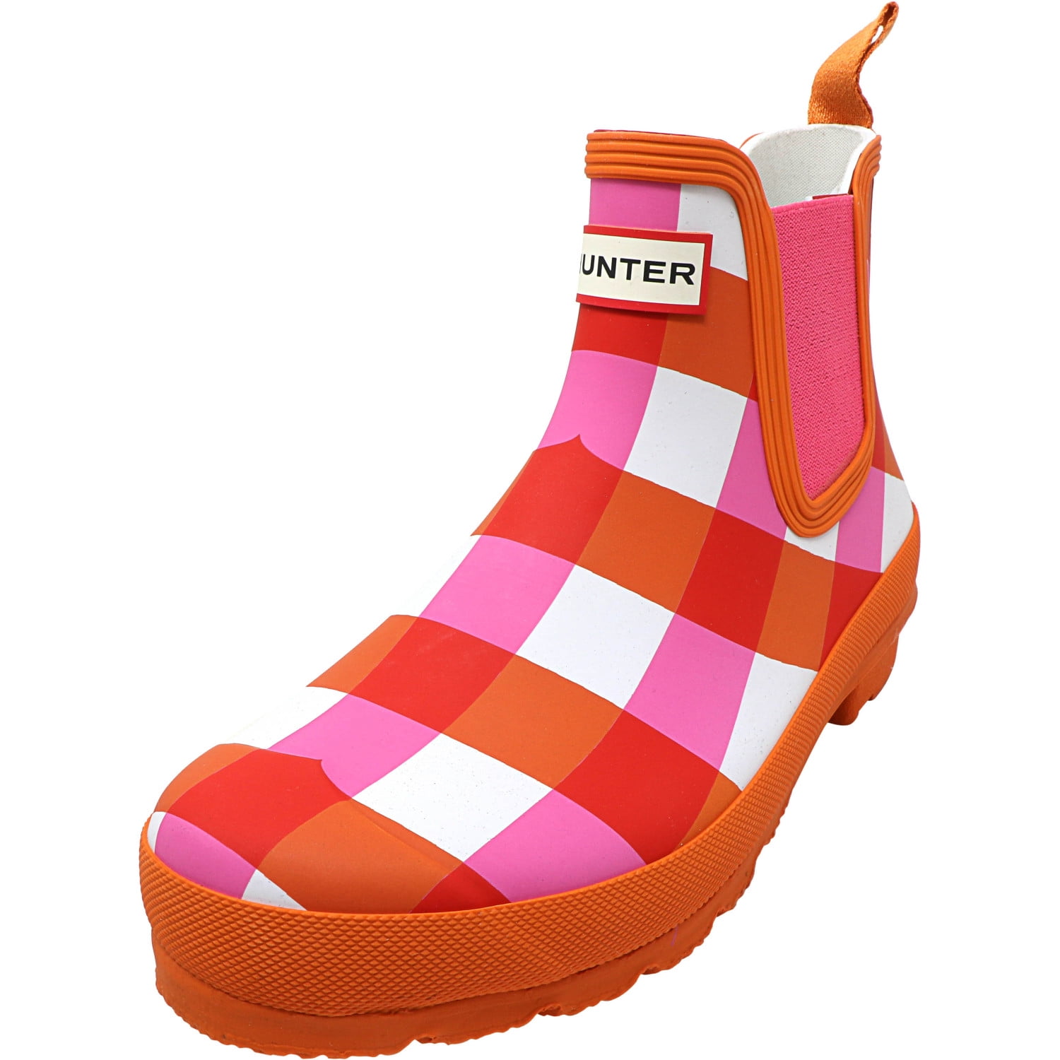 ankle high rubber rain boots