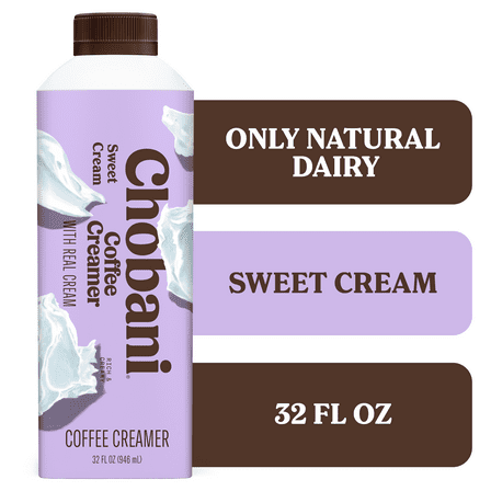 Chobani Coffee Creamer Sweet Cream 32 fl oz Carton